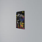LEOPARD ARTISTRY Vertical Canvas Print