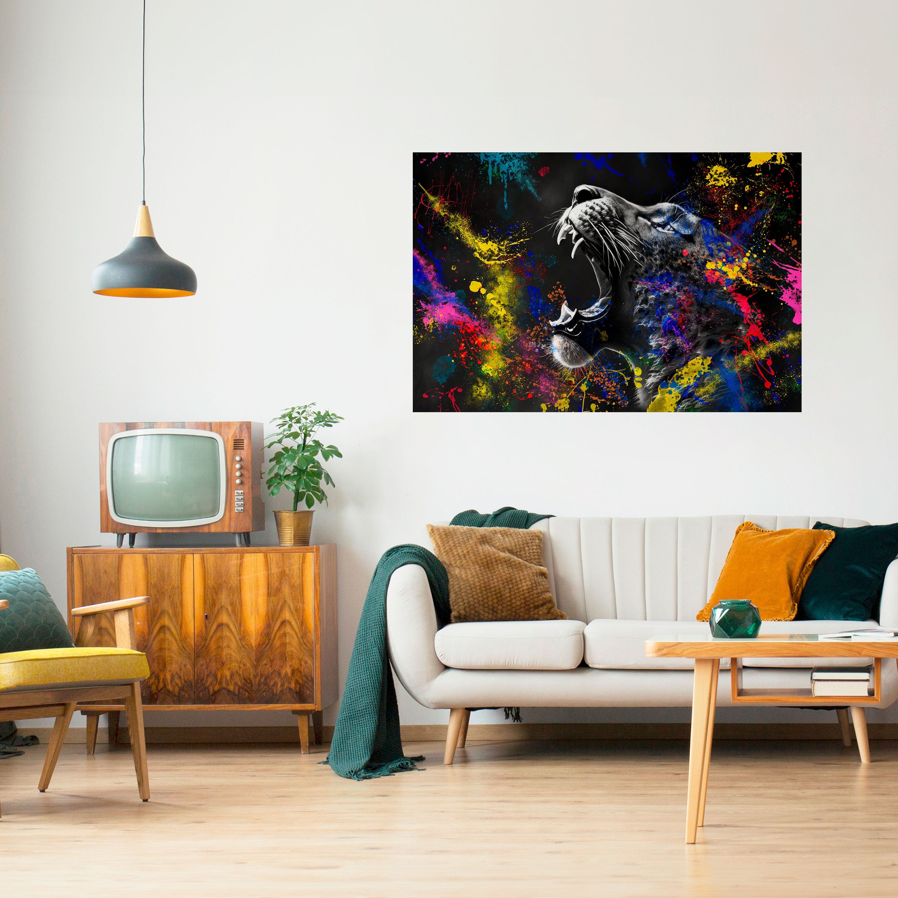 LAMPART ARTISTRY Selbstklebendes Horizontal-Poster