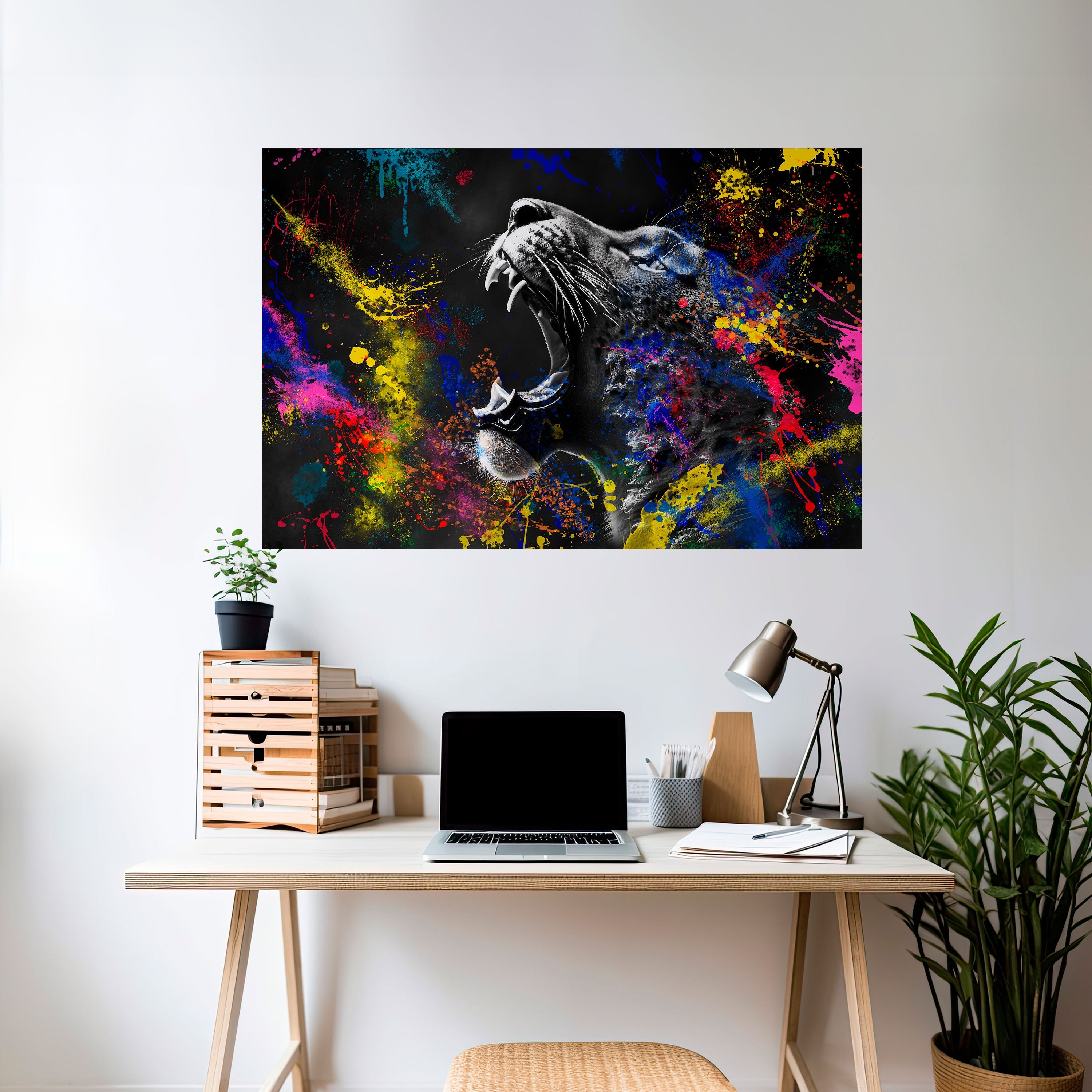 LAMPART ARTISTRY Selbstklebendes Horizontal-Poster