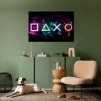 INFINITY ICON Selbstklebendes Horizontal-Poster