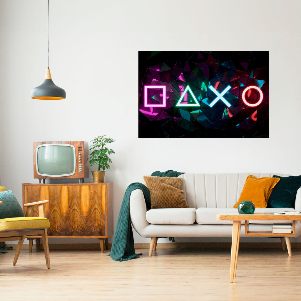 INFINITY ICON Selbstklebendes Horizontal-Poster