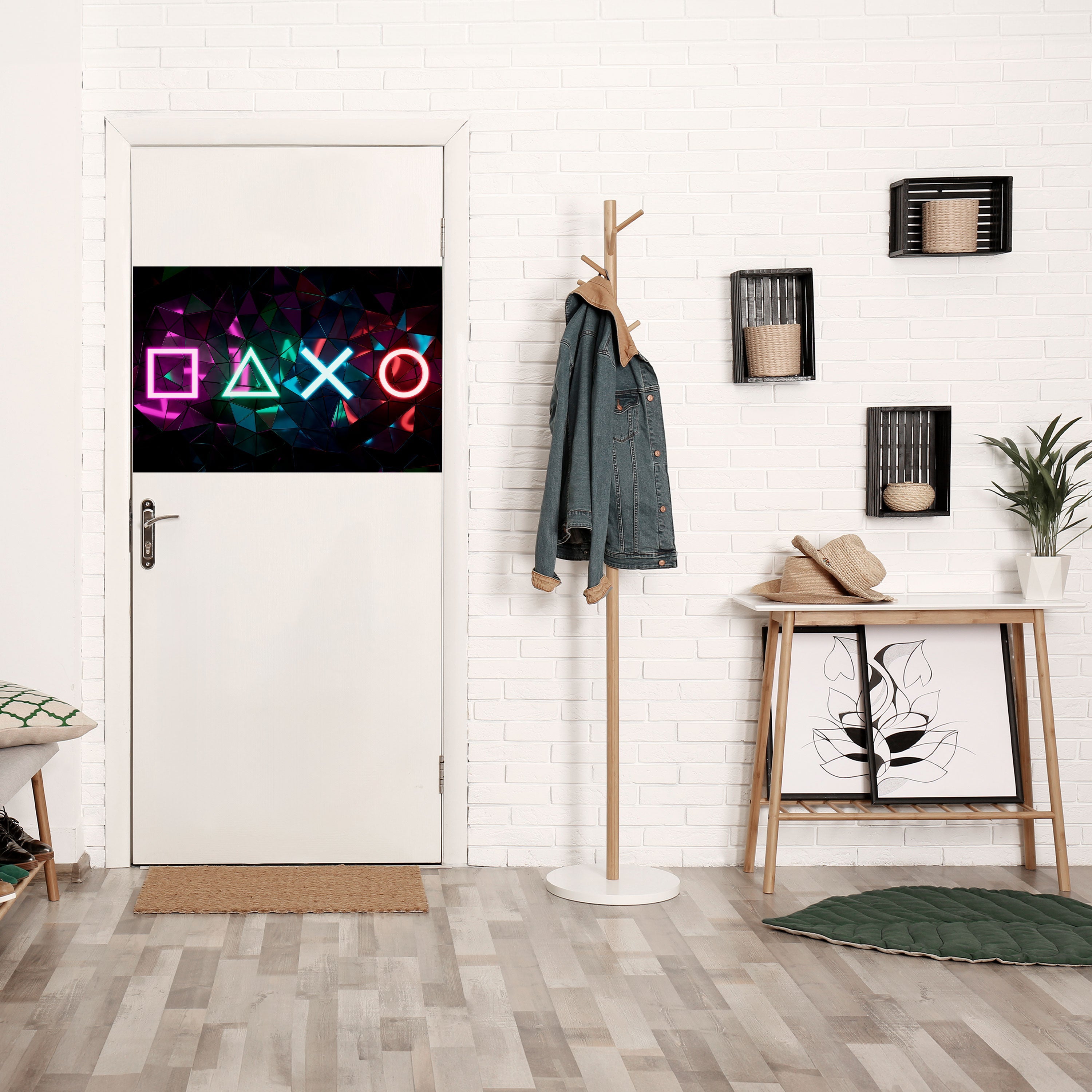 INFINITY ICON Selbstklebendes Horizontal-Poster