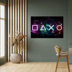 INFINITY ICON Selbstklebendes Horizontal-Poster