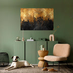 RADIANT SPARK Selbstklebendes Horizontal-Poster