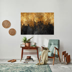 RADIANT SPARK Selbstklebendes Horizontal-Poster