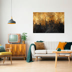 RADIANT SPARK Selbstklebendes Horizontal-Poster