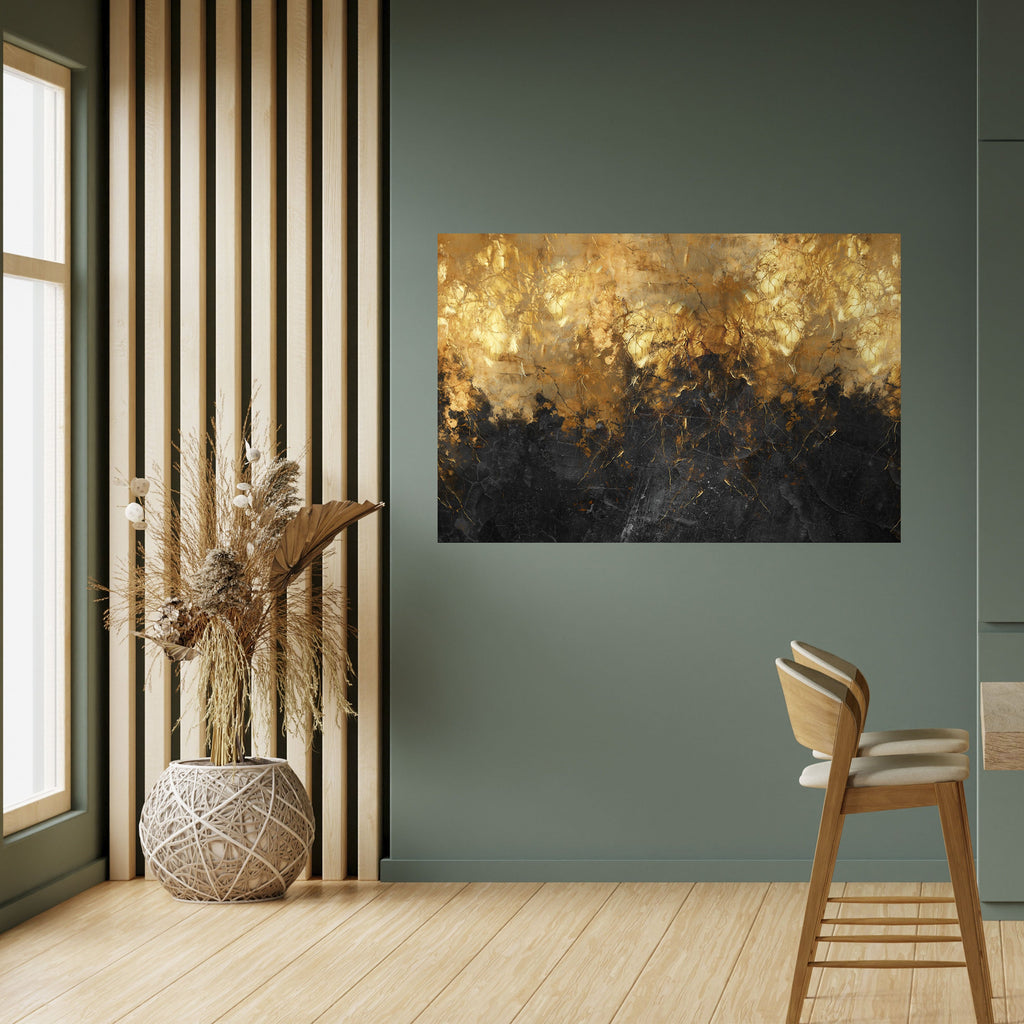 RADIANT SPARK Selbstklebendes Horizontal-Poster