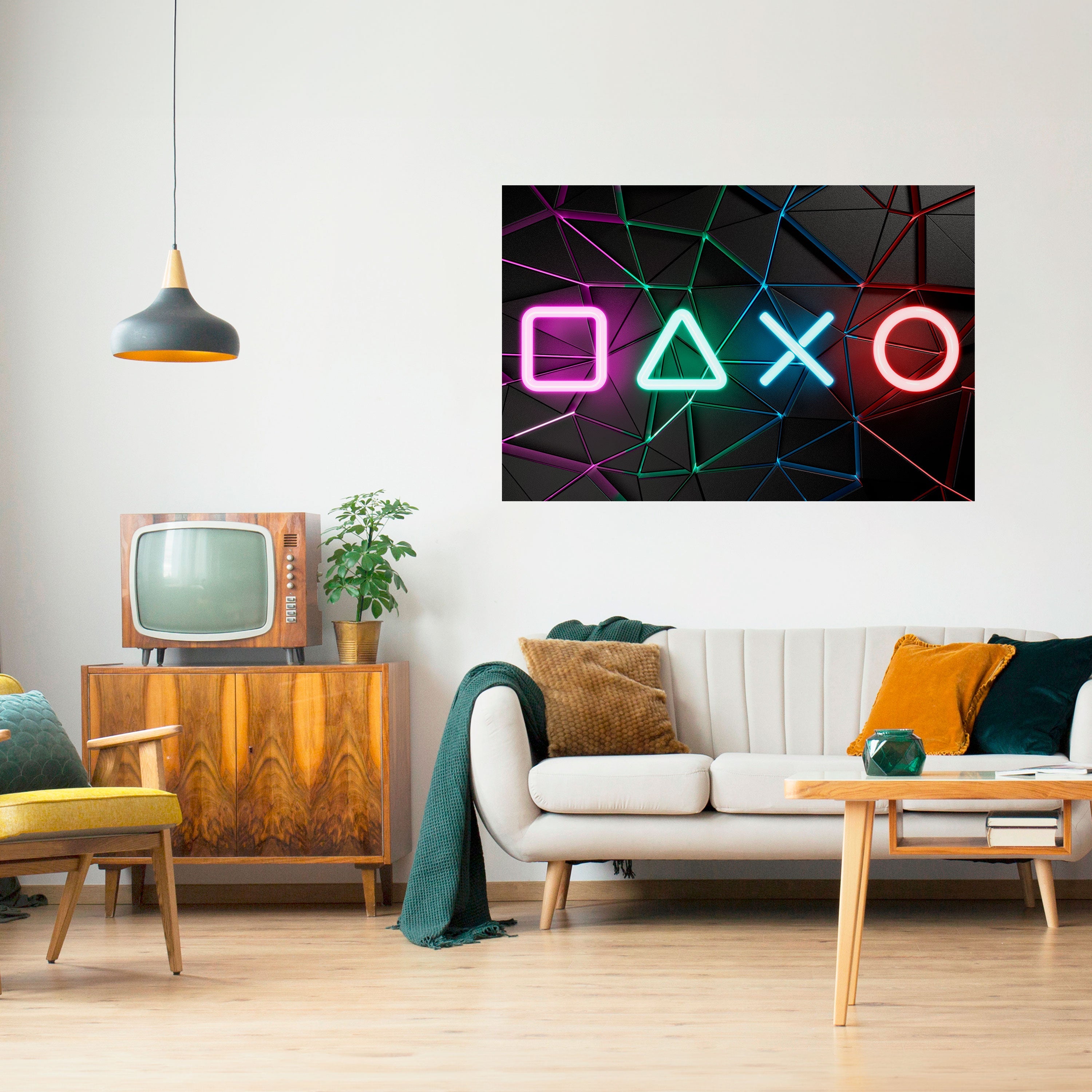 FUTURAMA FUSION Selbstklebendes Horizontal-Poster