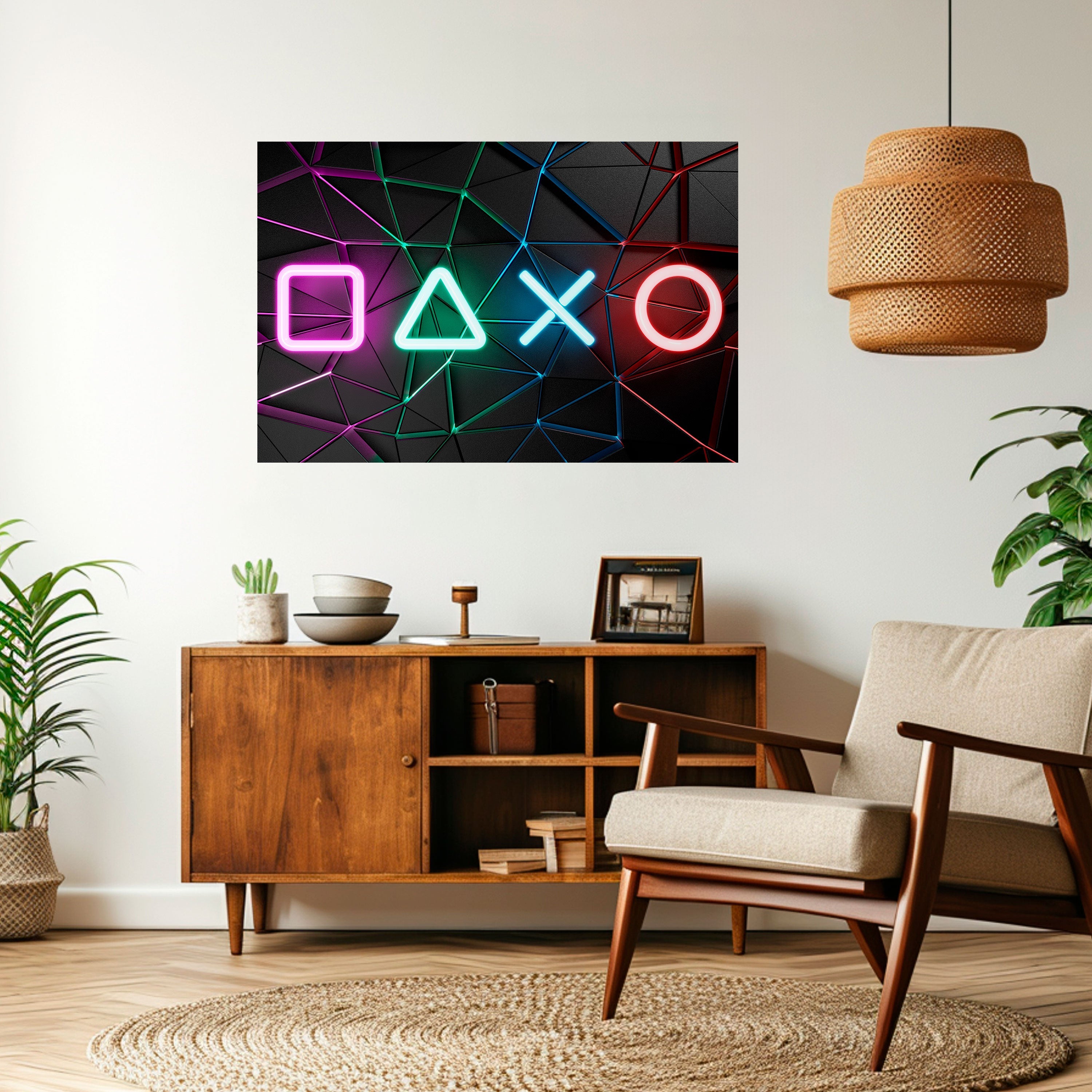 FUTURAMA FUSION Selbstklebendes Horizontal-Poster