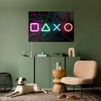 FUTURAMA FUSION Selbstklebendes Horizontal-Poster