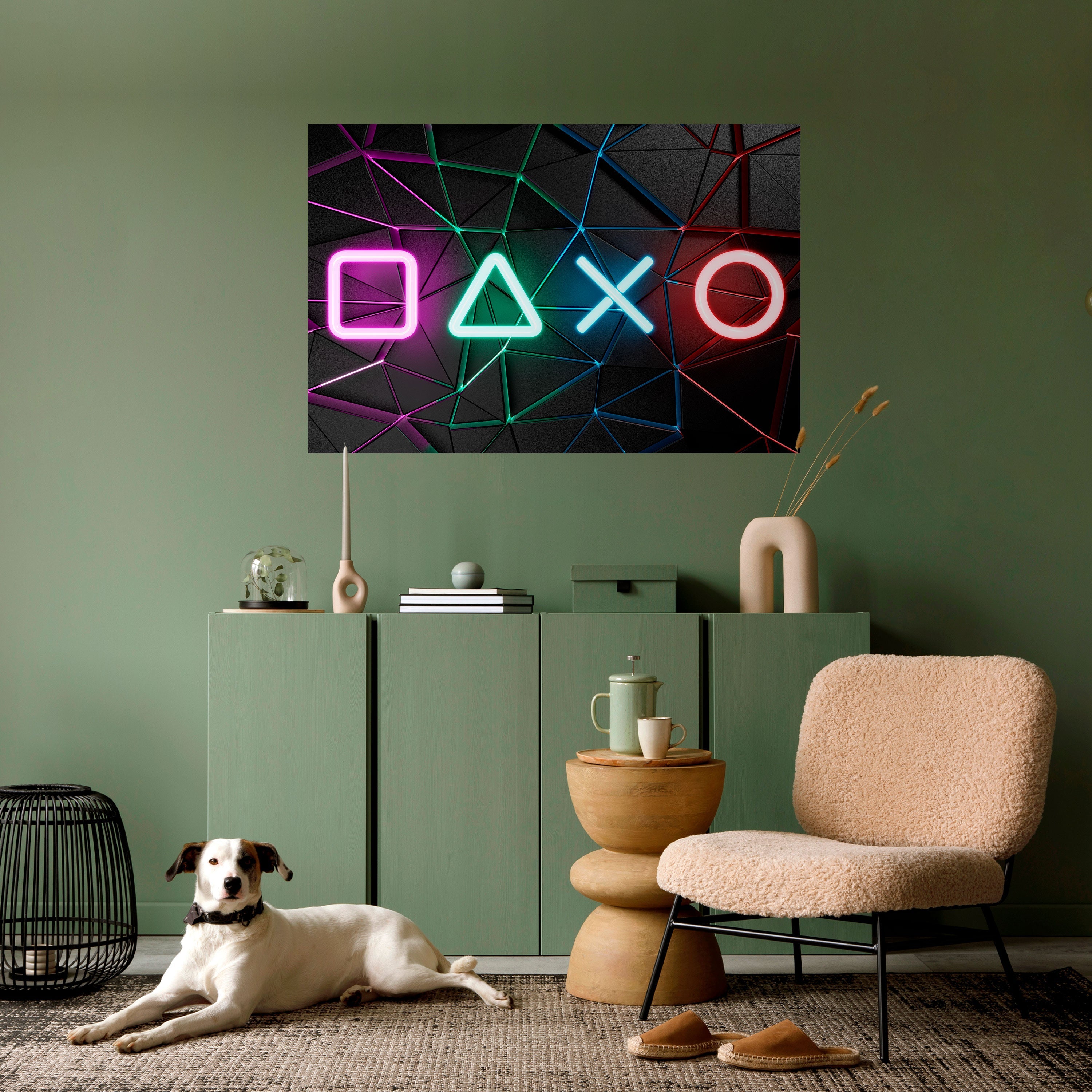 FUTURAMA FUSION Selbstklebendes Horizontal-Poster