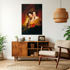 SYMMETRY OF SOULS Selbstklebendes Poster - Hochformat