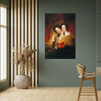 SYMMETRY OF SOULS Selbstklebendes Poster - Hochformat