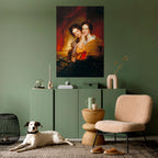 SYMMETRY OF SOULS Selbstklebendes Poster - Hochformat