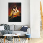 SYMMETRY OF SOULS Selbstklebendes Poster - Hochformat