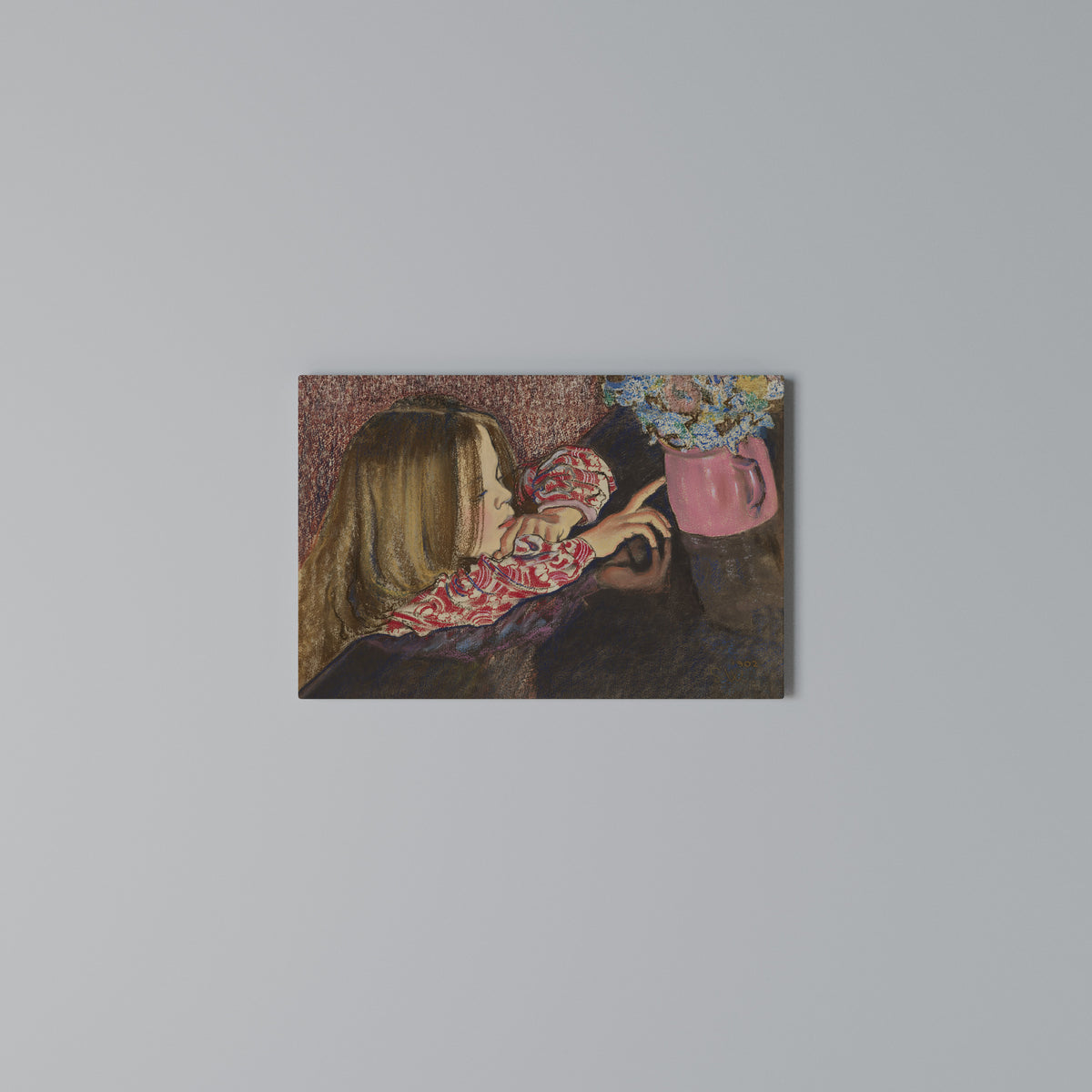 CHILDLIKE WONDER Horizontal Canvas Print