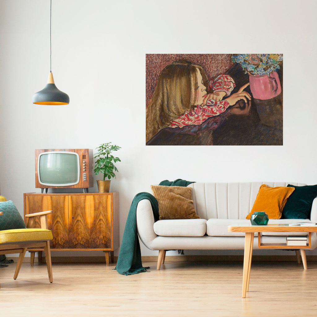 CHILDLIKE WONDER Selbstklebendes Horizontal-Poster