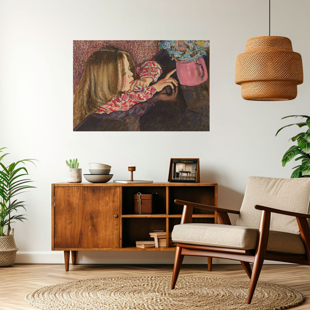 CHILDLIKE WONDER Selbstklebendes Horizontal-Poster