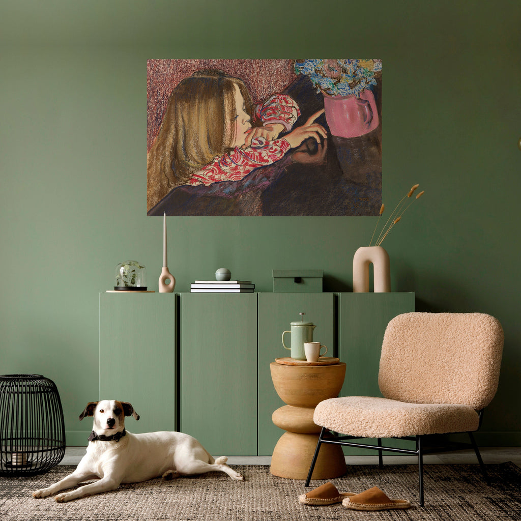 CHILDLIKE WONDER Selbstklebendes Horizontal-Poster