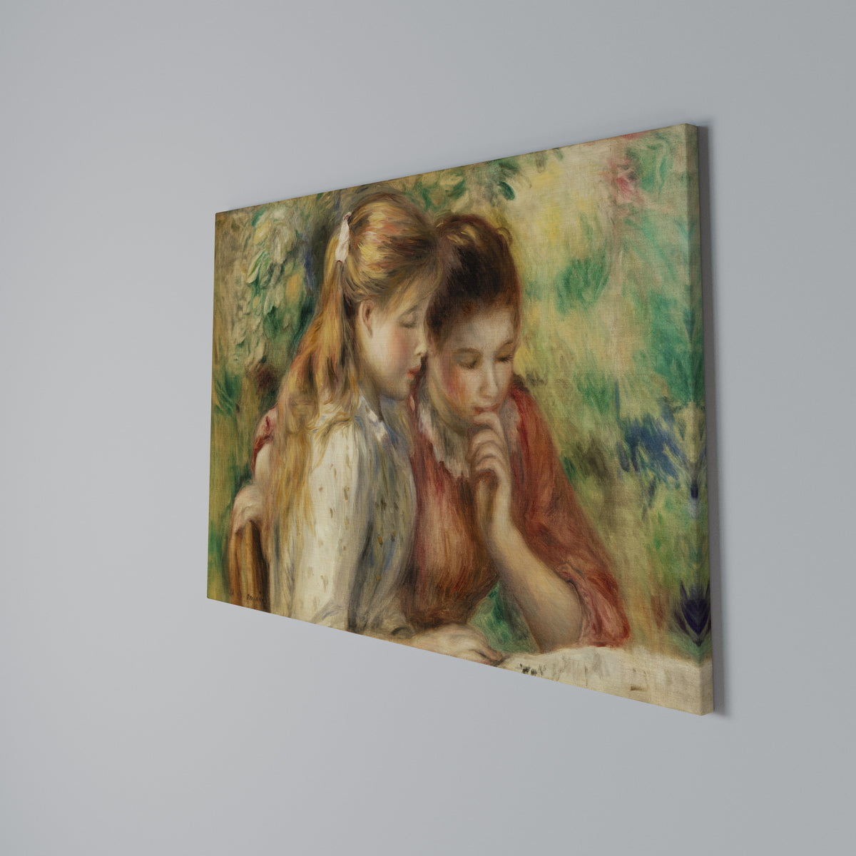 WHISPERS OF FRIENDSHIP Horizontal Canvas Print