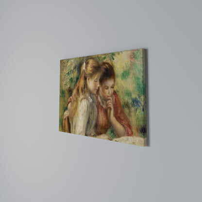 WHISPERS OF FRIENDSHIP Horizontal Canvas Print