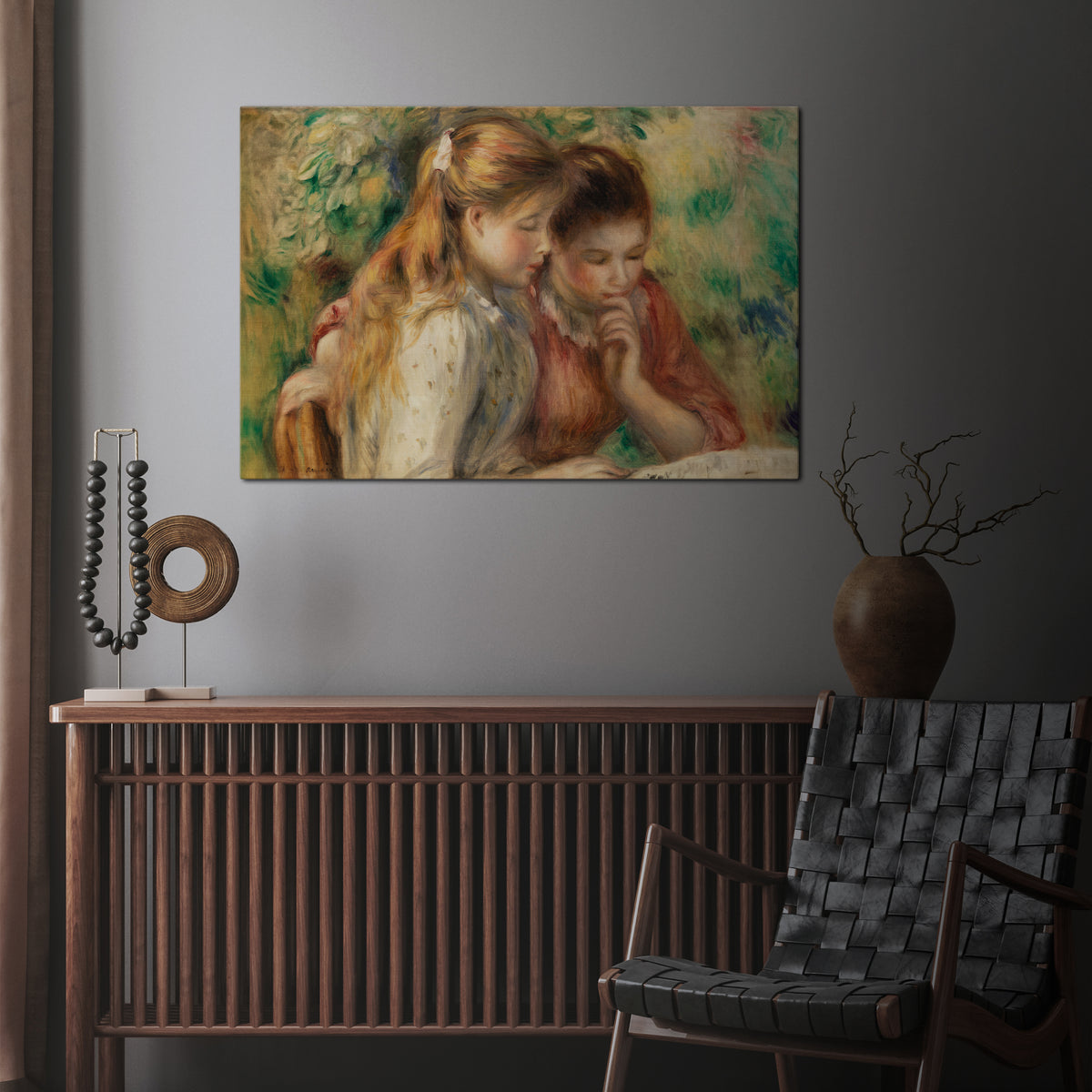 WHISPERS OF FRIENDSHIP Horizontal Canvas Print