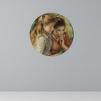 WHISPERS OF FRIENDSHIP Runde Wanddekoration Ø 69 cm