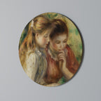 WHISPERS OF FRIENDSHIP Runde Wanddekoration Ø 69 cm