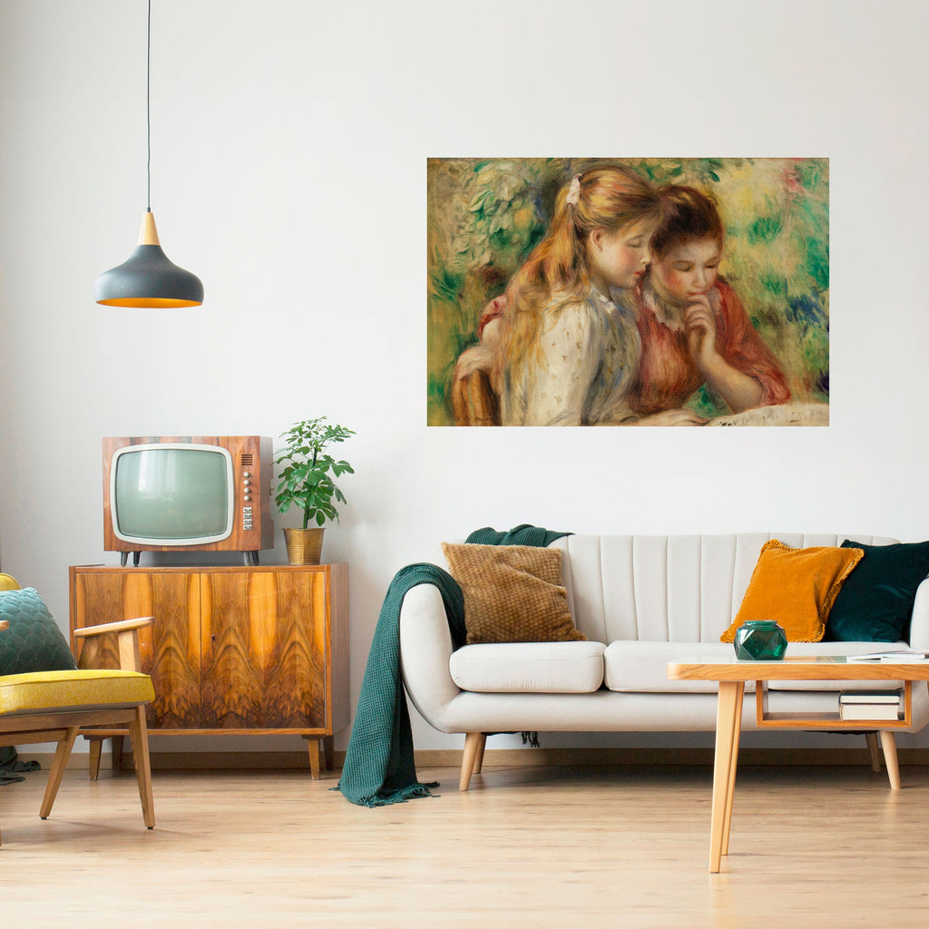 WHISPERS OF FRIENDSHIP Selbstklebendes Horizontal-Poster