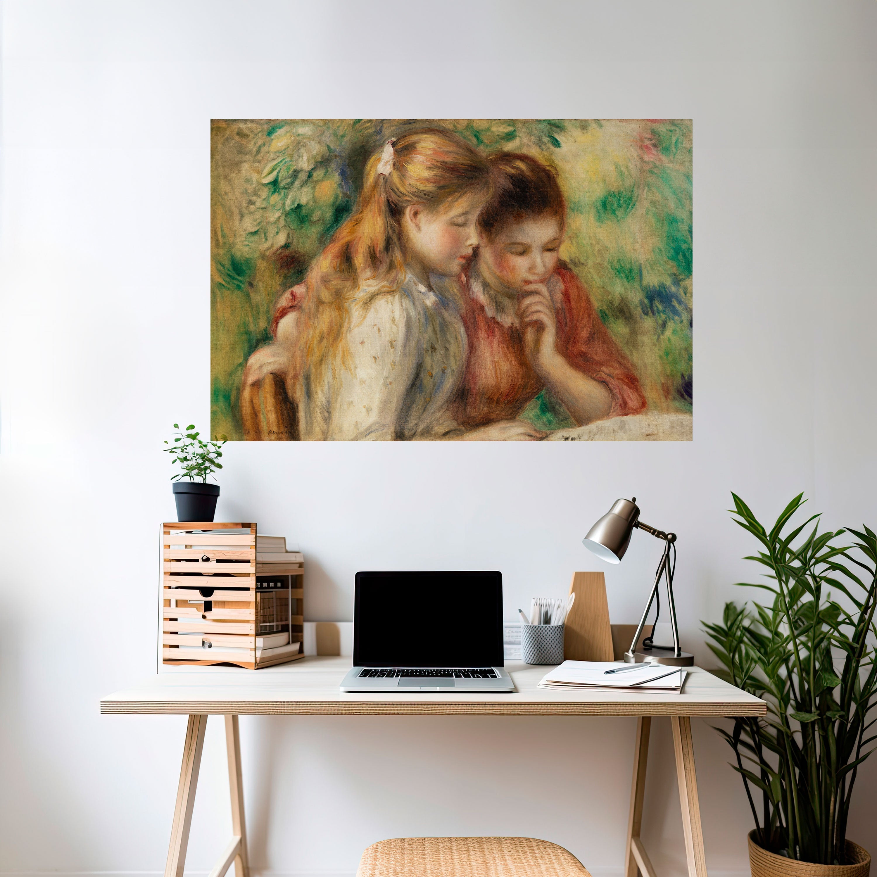 WHISPERS OF FRIENDSHIP Selbstklebendes Horizontal-Poster