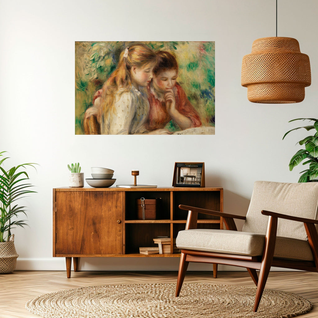 WHISPERS OF FRIENDSHIP Selbstklebendes Horizontal-Poster