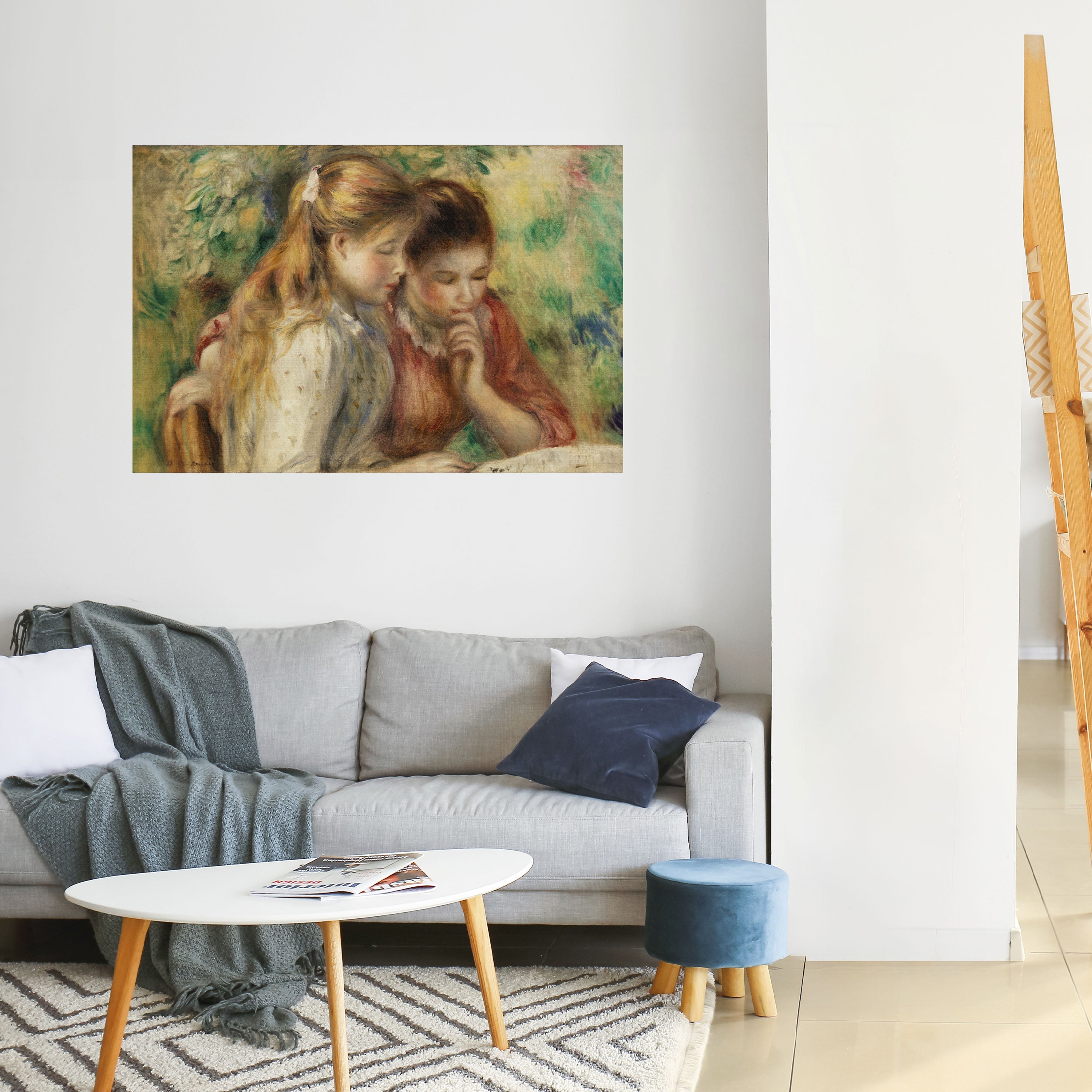 WHISPERS OF FRIENDSHIP Selbstklebendes Horizontal-Poster