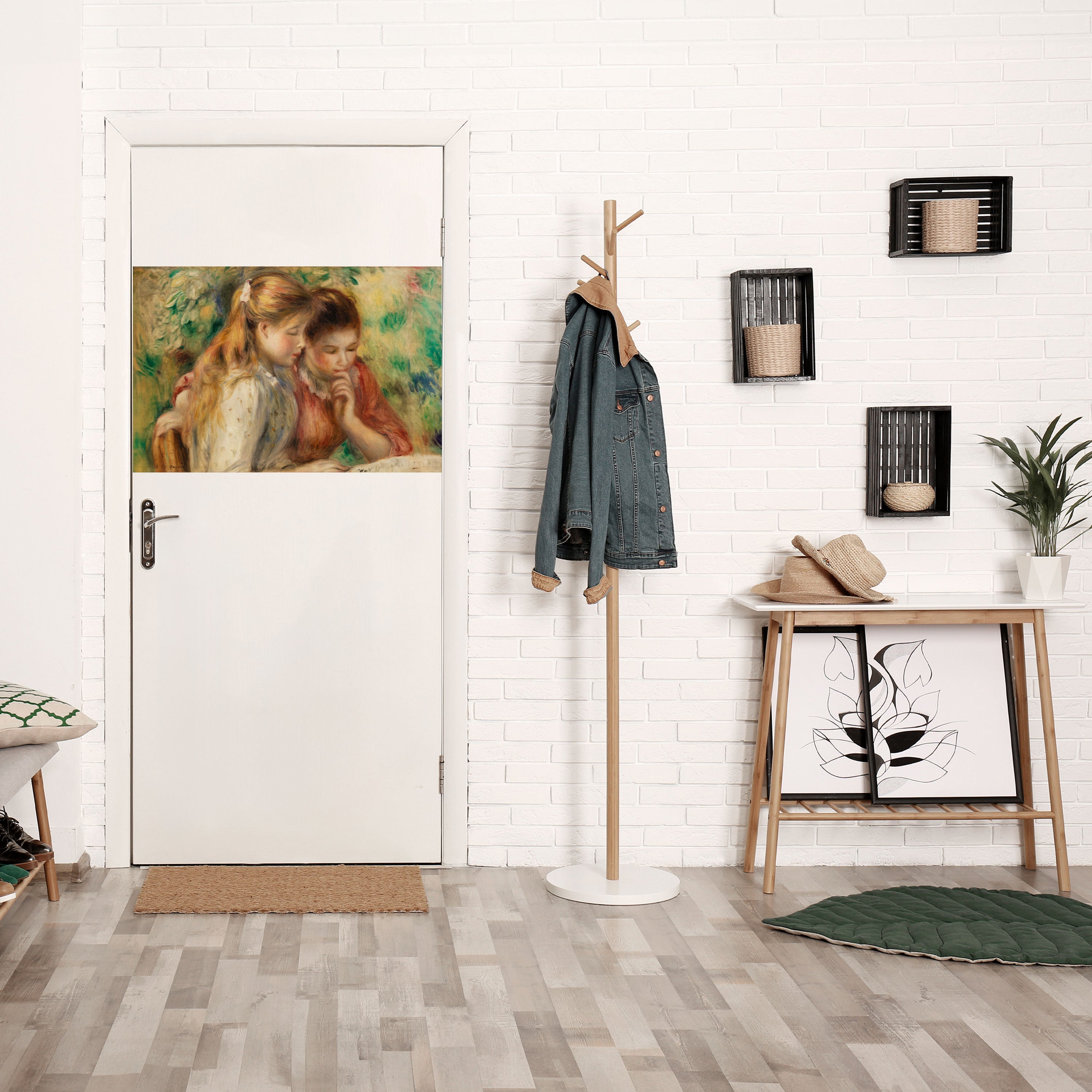 WHISPERS OF FRIENDSHIP Selbstklebendes Horizontal-Poster