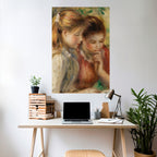 WHISPERS OF FRIENDSHIP Selbstklebendes Poster - Hochformat