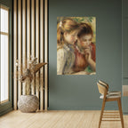 WHISPERS OF FRIENDSHIP Selbstklebendes Poster - Hochformat