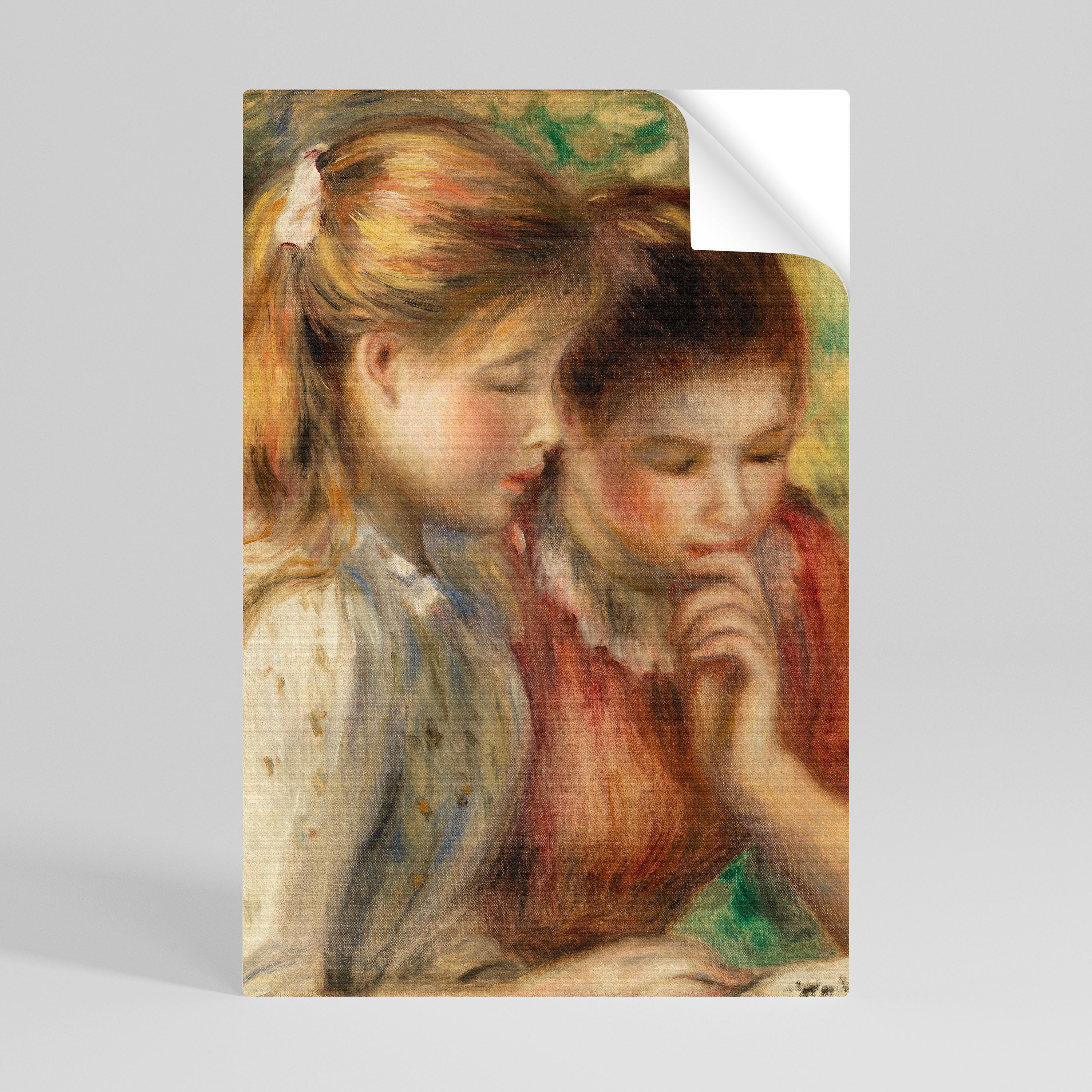 WHISPERS OF FRIENDSHIP Selbstklebendes Poster - Hochformat