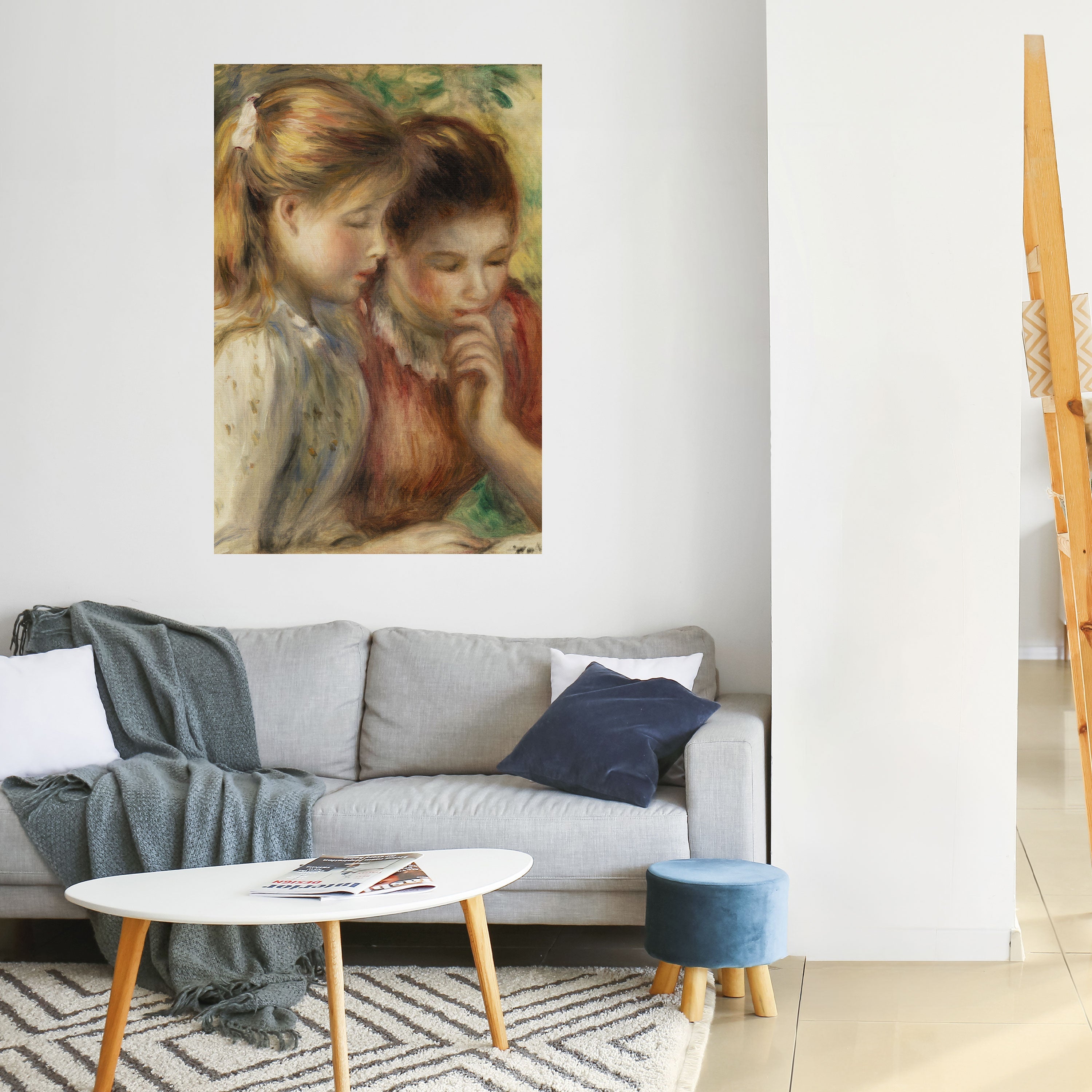 WHISPERS OF FRIENDSHIP Vertikales Poster zum Abziehen und Aufkleben