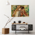 WHISPERS OF FRIENDSHIP Selbstklebendes Horizontal-Poster