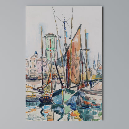 LA ROCHELLE Vertical Canvas Print