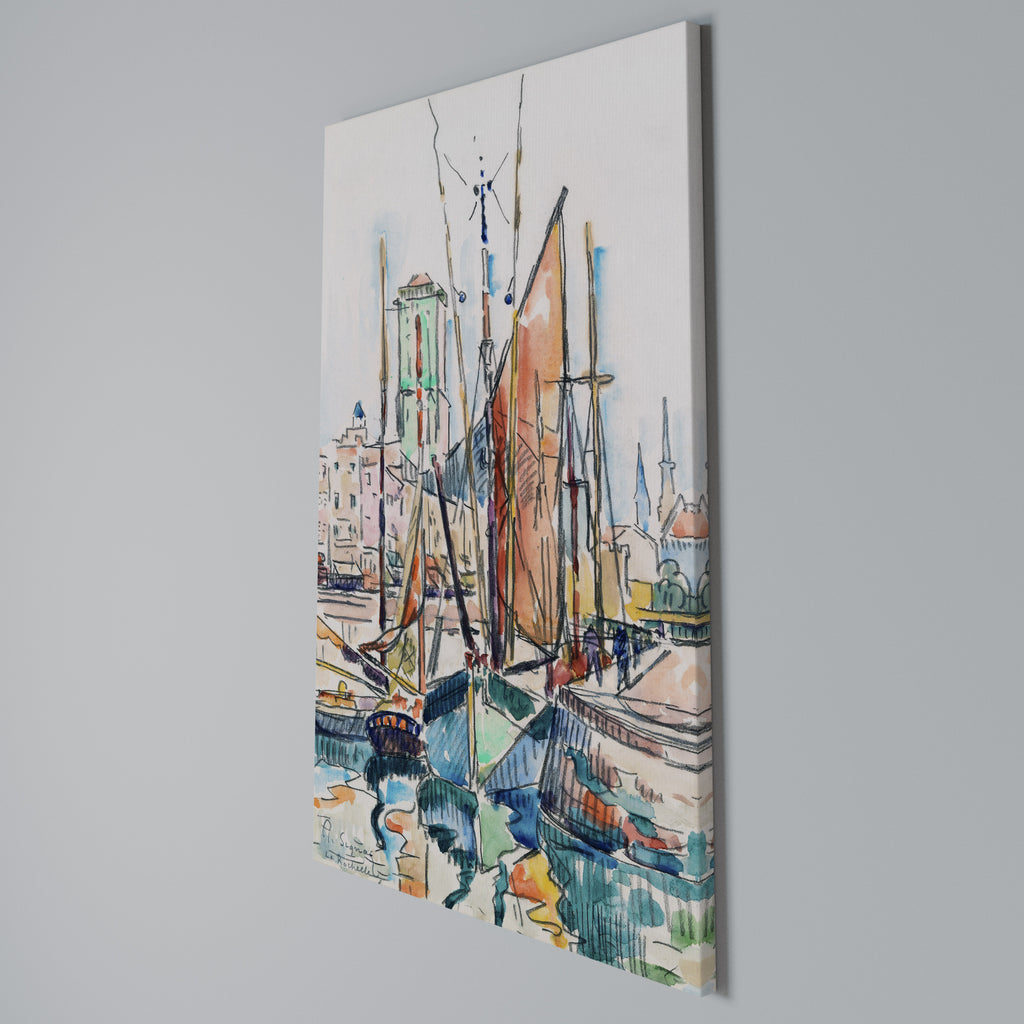 LA ROCHELLE Vertical Canvas Print