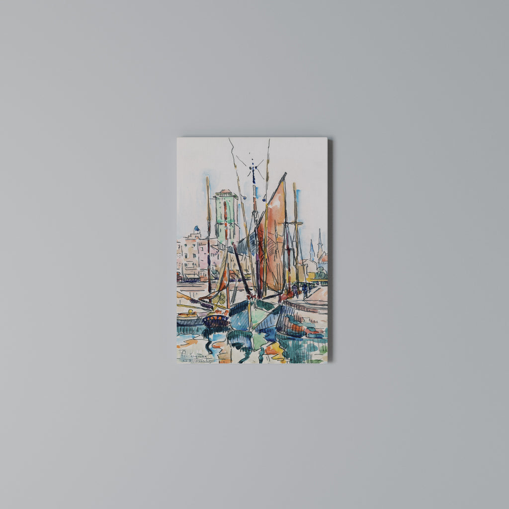 LA ROCHELLE Vertical Canvas Print
