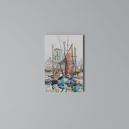 LA ROCHELLE Vertical Canvas Print