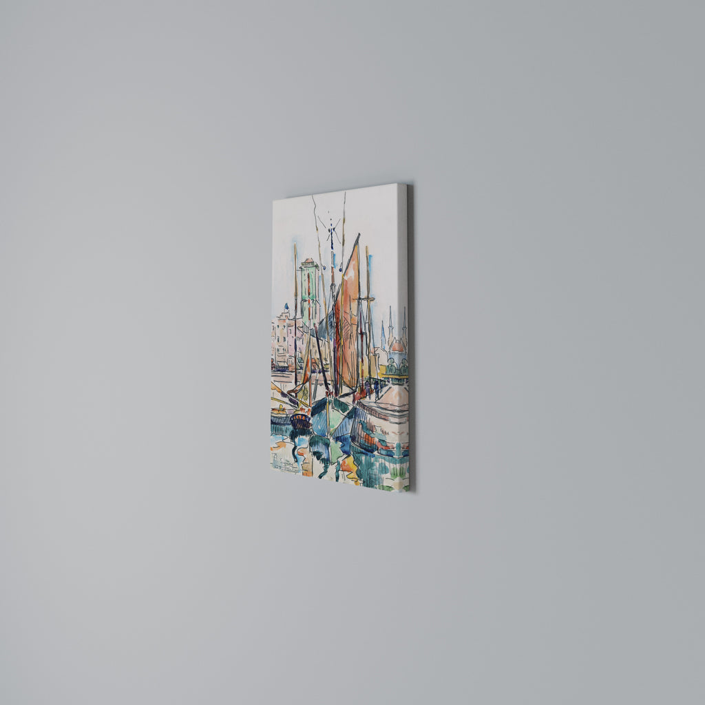 LA ROCHELLE Vertical Canvas Print