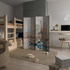 LA ROCHELLE 4-Panel Room Divider