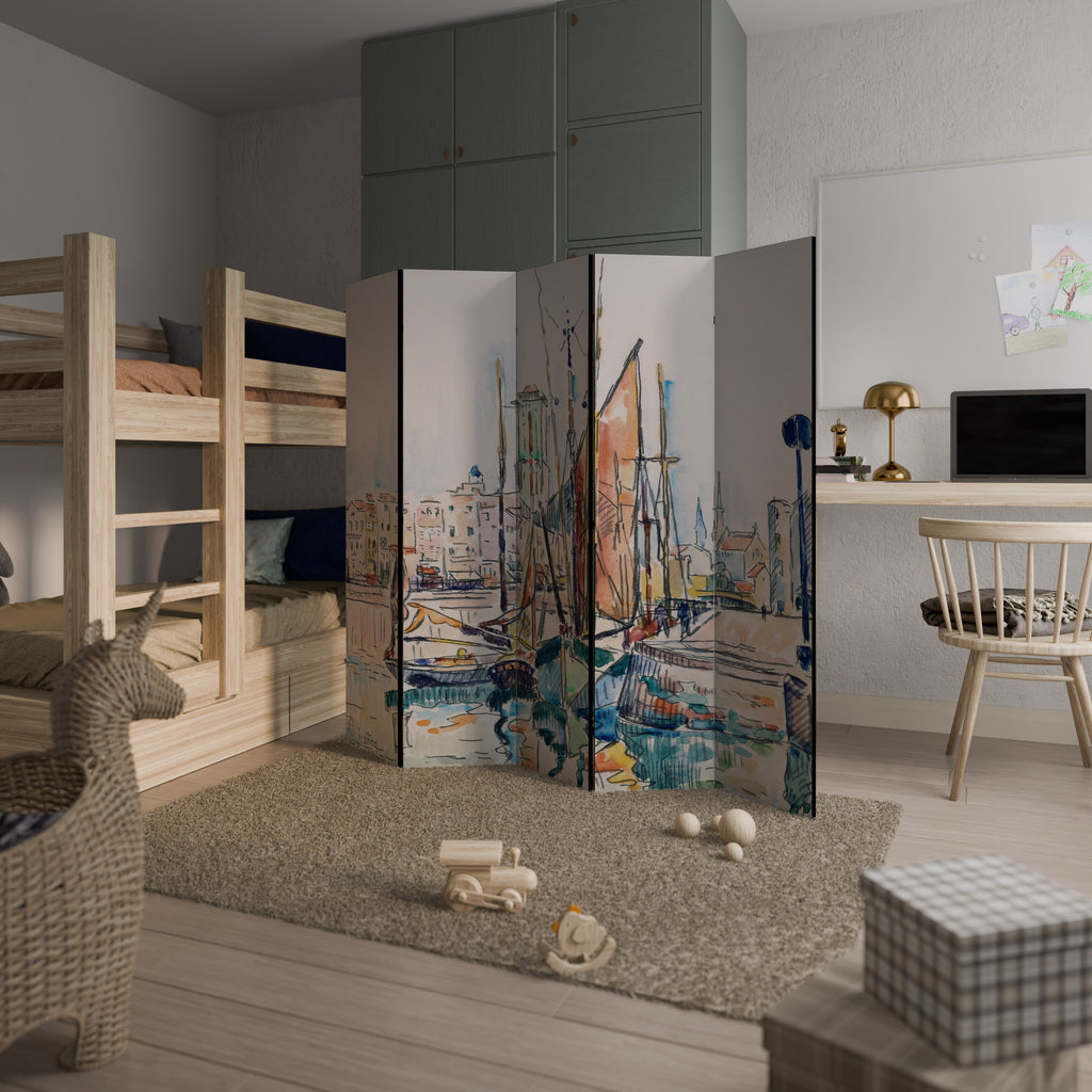 LA ROCHELLE 5-teiliger Paravent