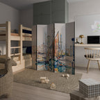 LA ROCHELLE 5-teiliger Paravent