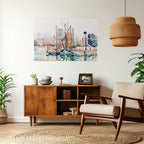 LA ROCHELLE Selbstklebendes Horizontal-Poster