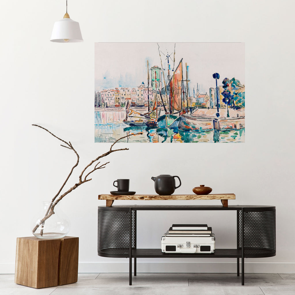 LA ROCHELLE Selbstklebendes Horizontal-Poster