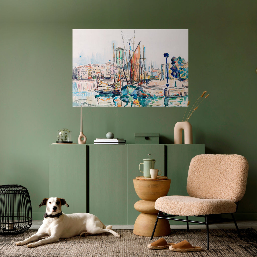 LA ROCHELLE Selbstklebendes Horizontal-Poster