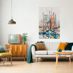 LA ROCHELLE Selbstklebendes Poster - Hochformat